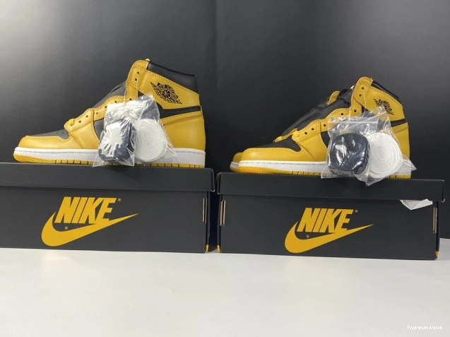HYPE High Retro Air Pollen 555088-701 1 OG Jordan 0712